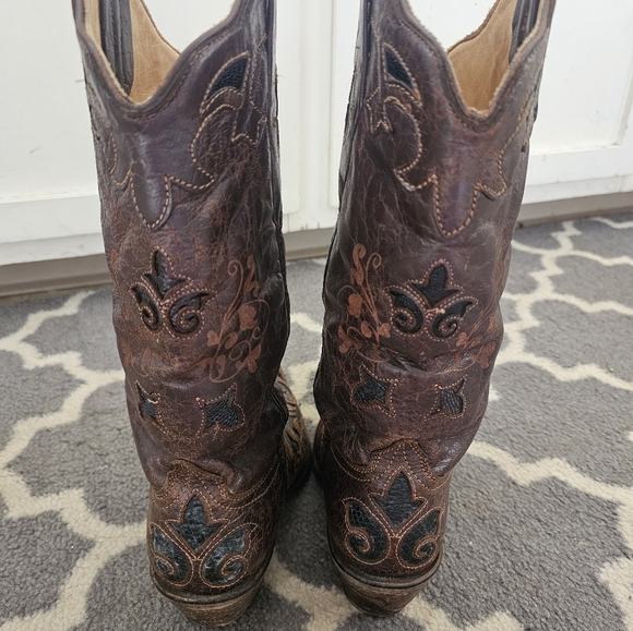 Corral Women's Vintage Cowboy boots 7.5 - Picture 4 of 4